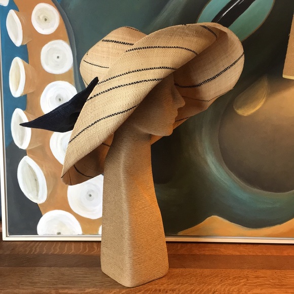 Raffia Wide Brim Hat - Picture 2 of 8